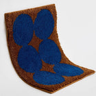 Browny blue rug