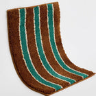 Browny green rug