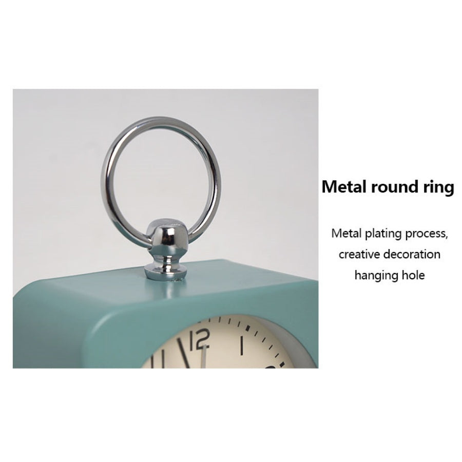 Metal ring alarm clock-gr