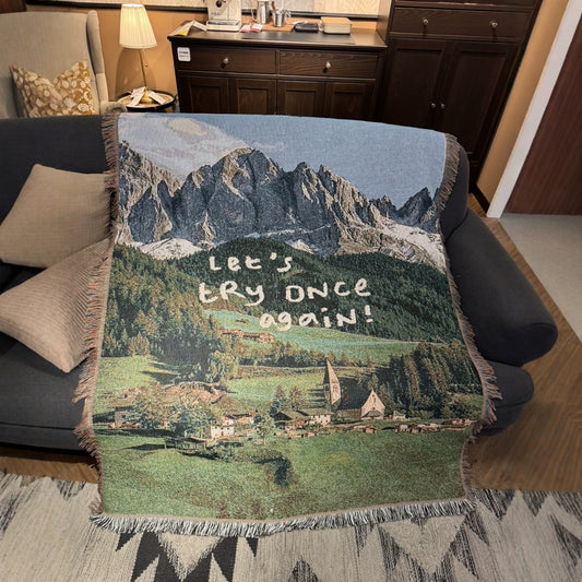 Ranch scenery blanket