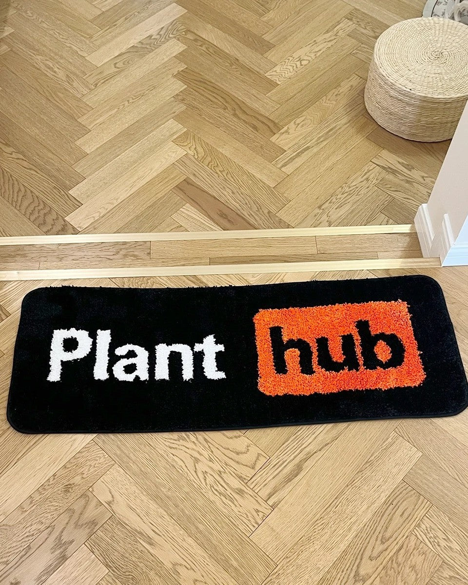 Plant hub rug