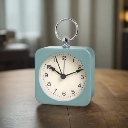 Metal ring alarm clock-wh