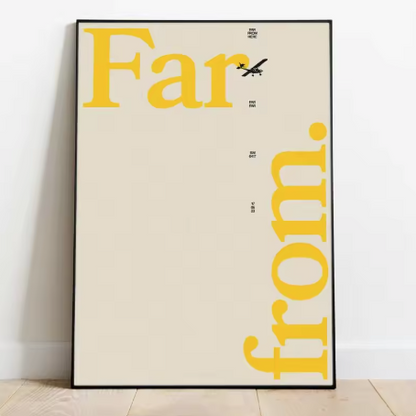 Yellow far from graphic
