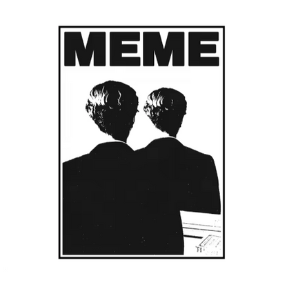 Black meme graphic