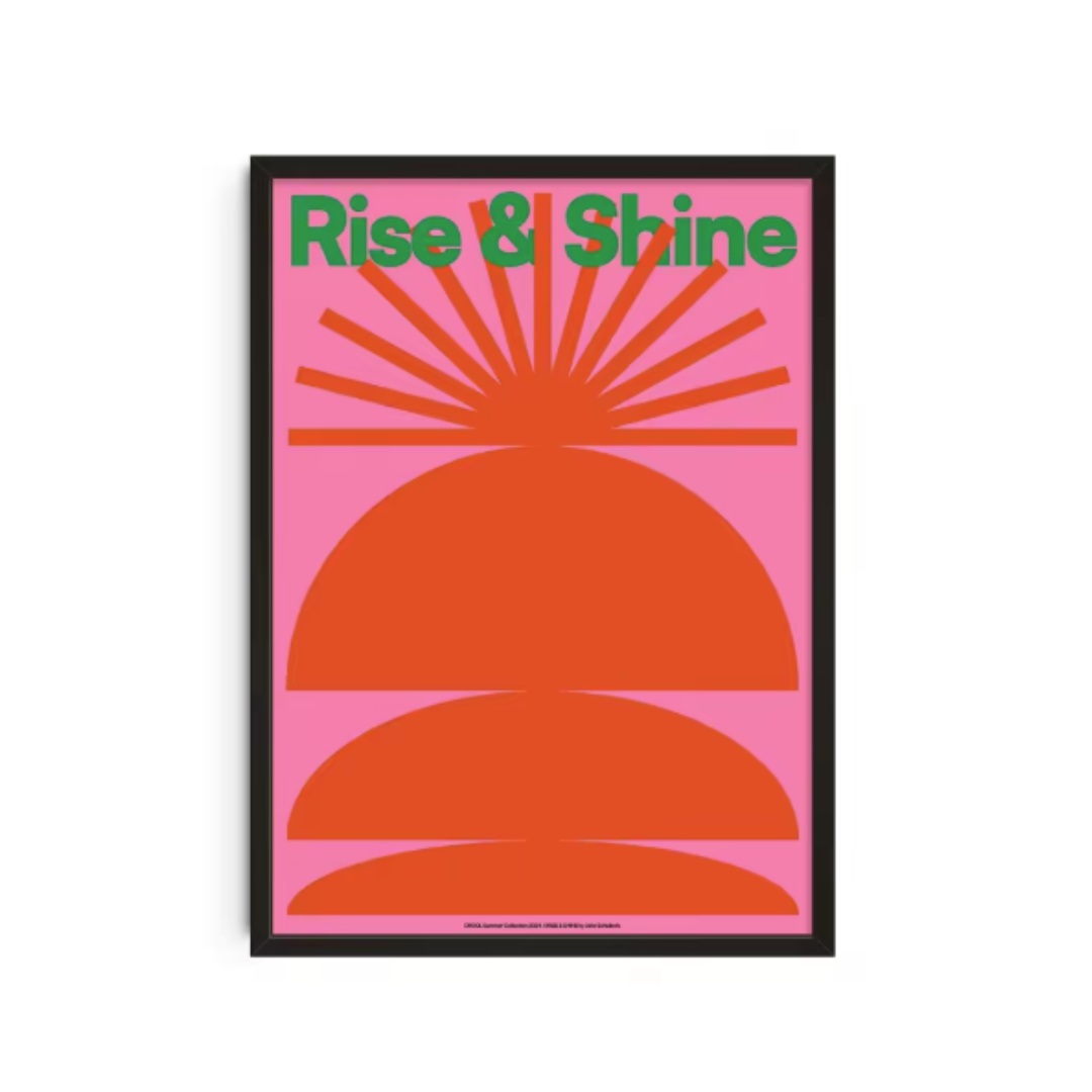 Rise&shine graphic