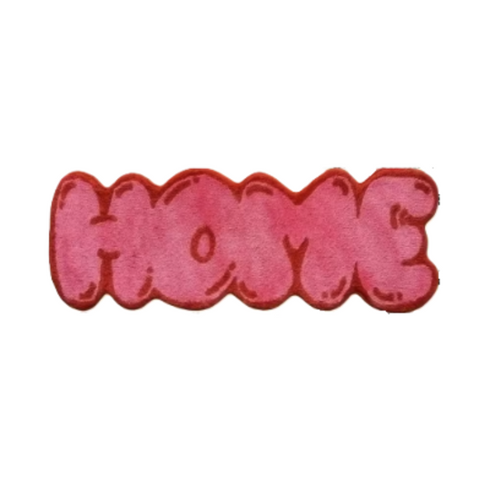 Pinky home graphic rug
