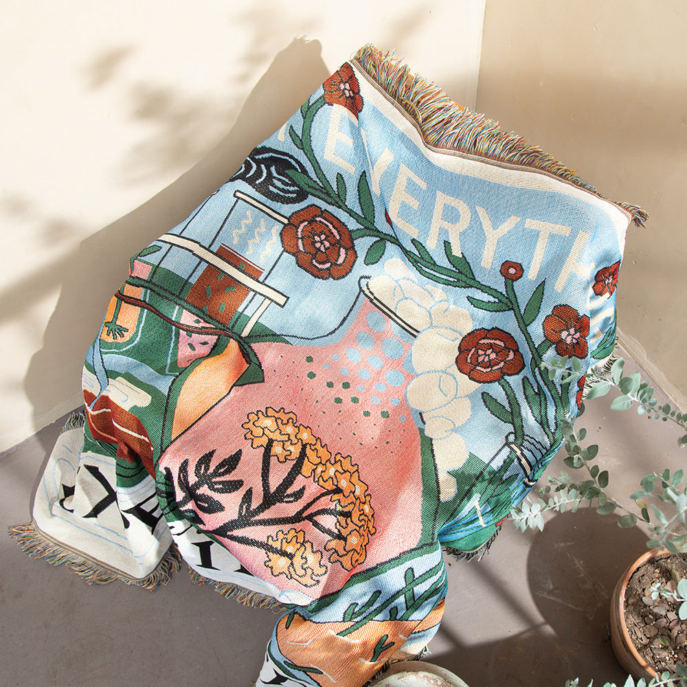 Experiment graphic blanket