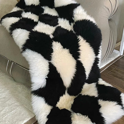 Block lattice rug