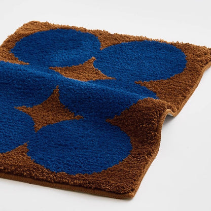 Browny blue rug