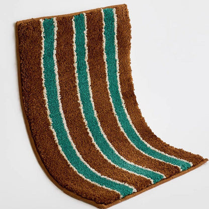 Browny green rug