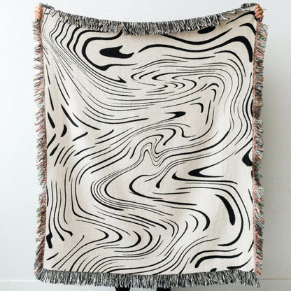 Fine swirls blanket