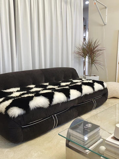 Block lattice rug