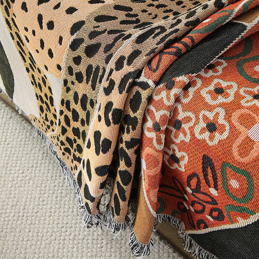Ladies Leopard blanket