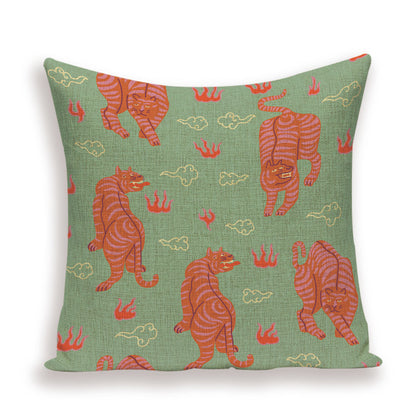 Various tiger cushion cover-5