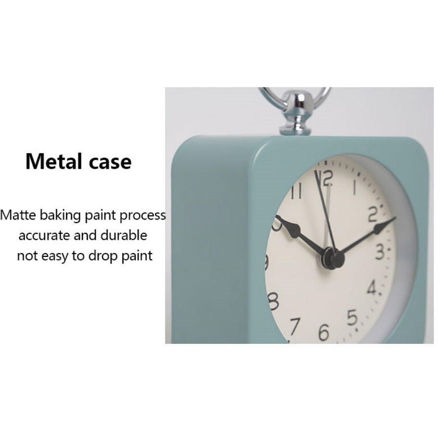 Metal ring alarm clock-bl