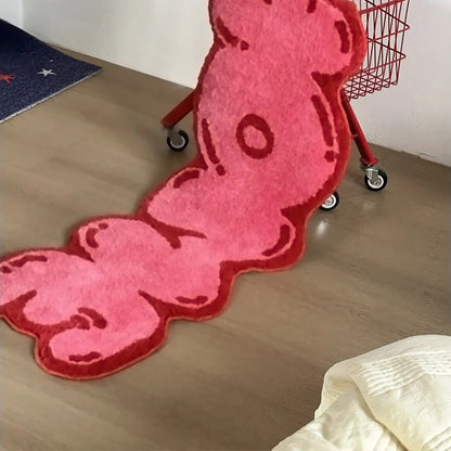 Pinky home graphic rug