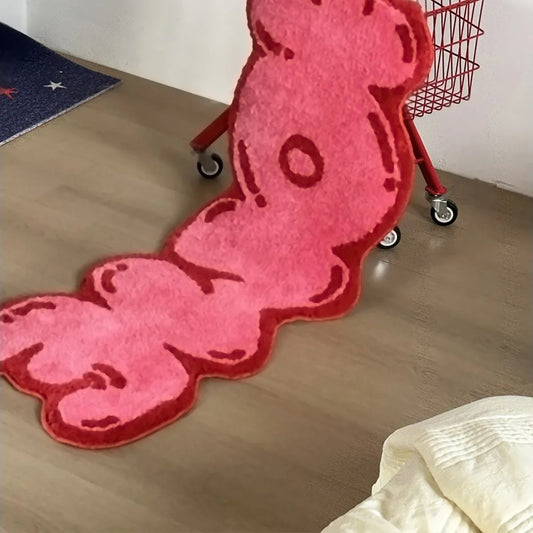 Pinky home graphic rug