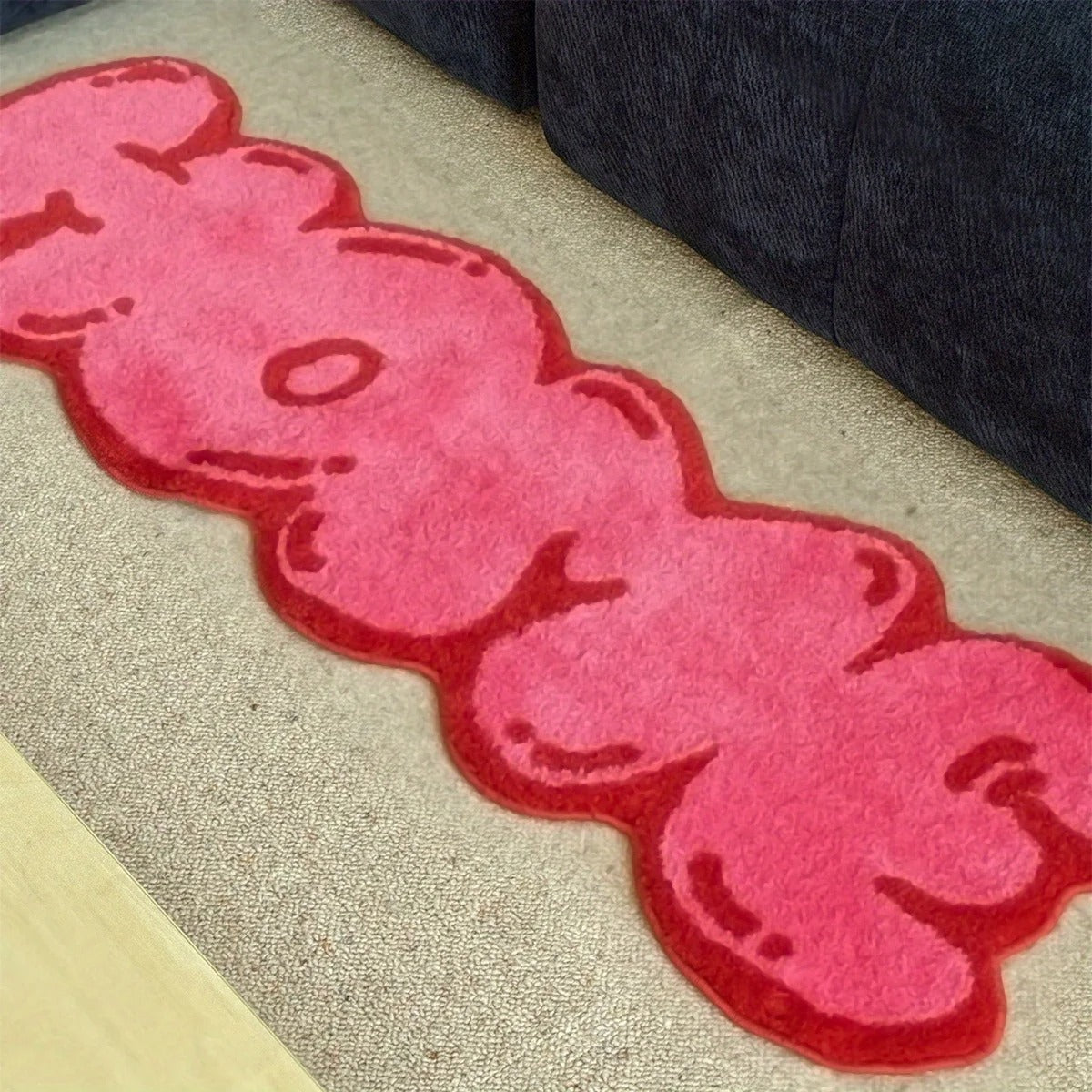 Pinky home graphic rug