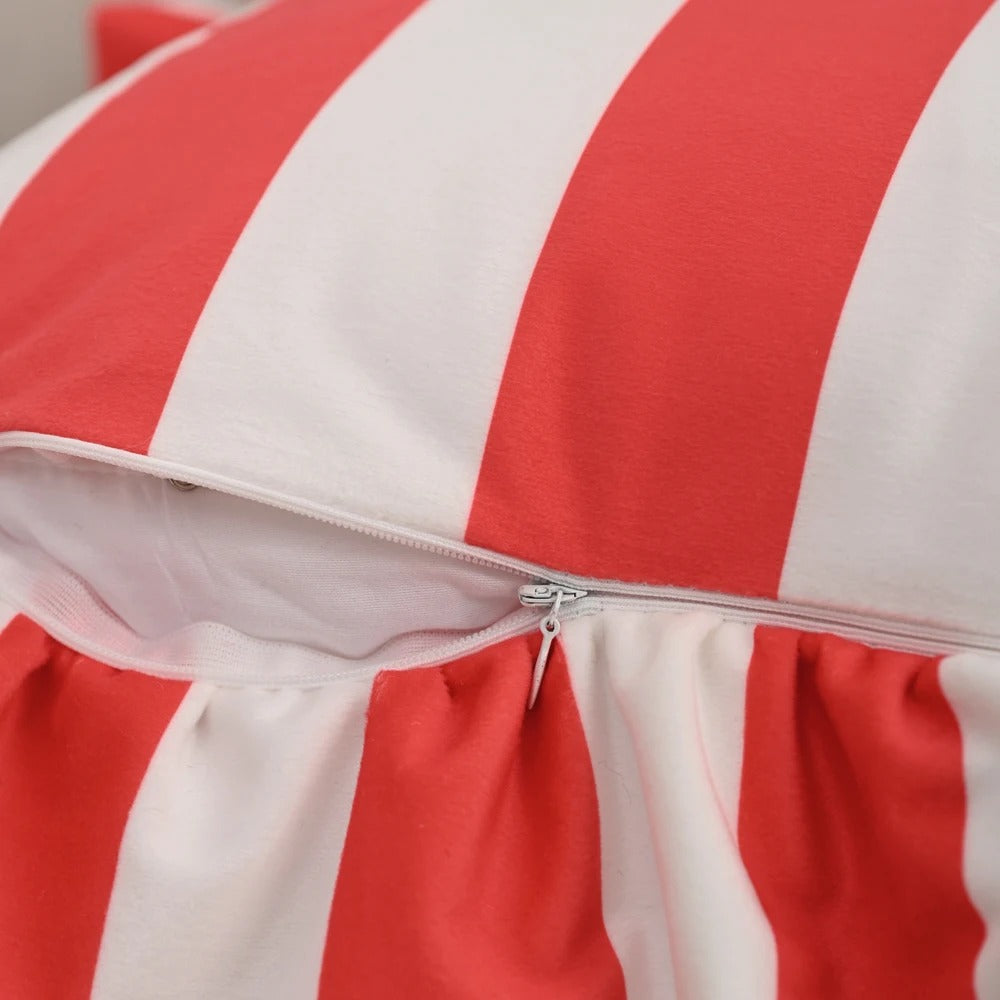 Frilled border cushion cover-gr