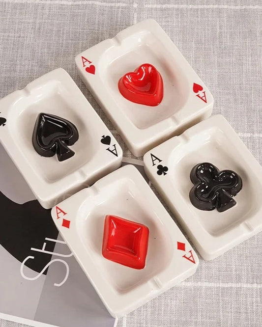 Poker ashtray