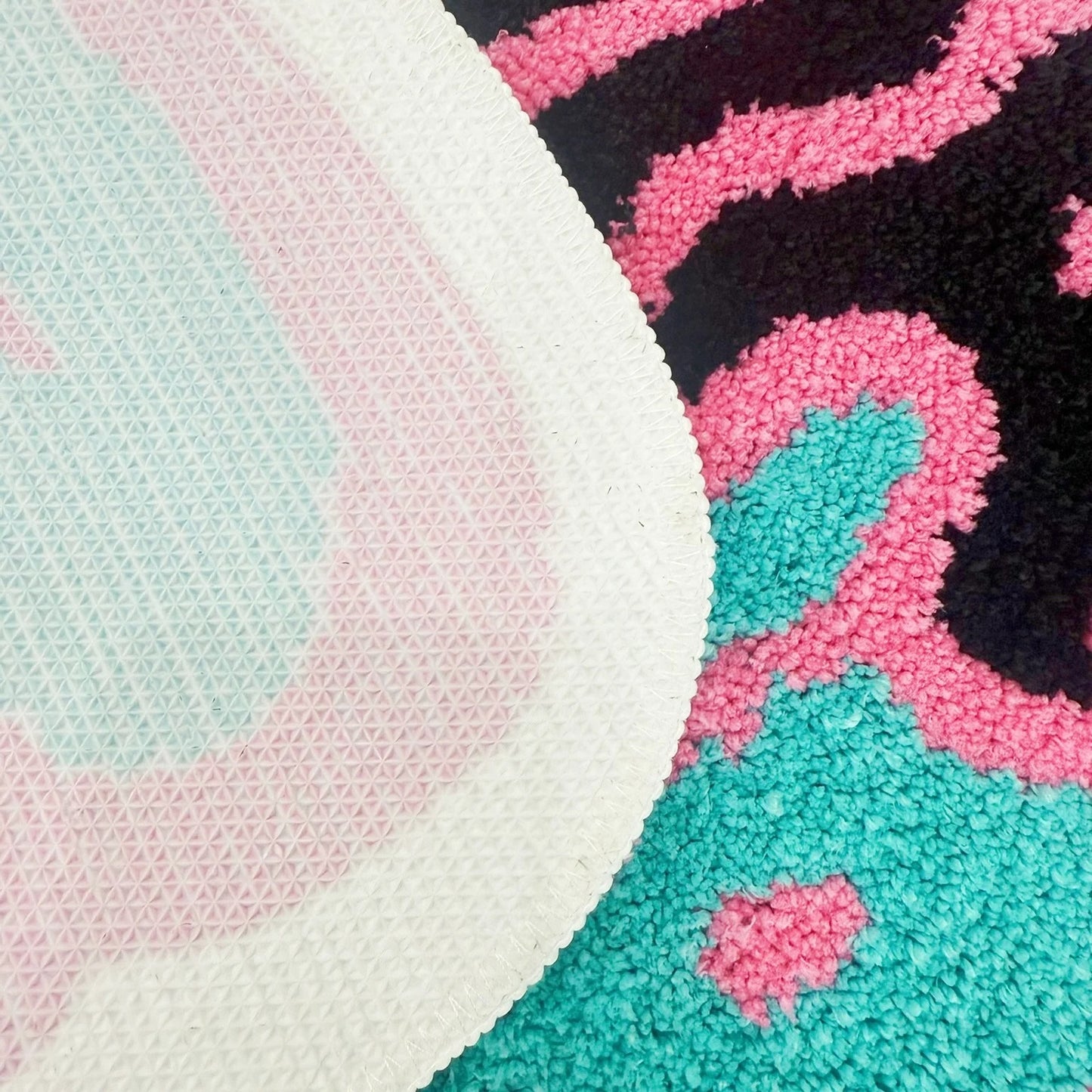 Stay weird rug