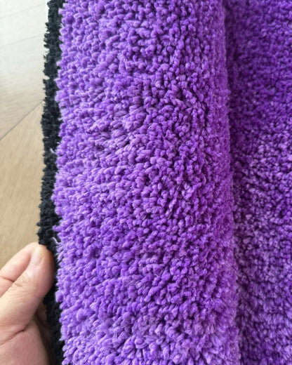 Purple lighter rug