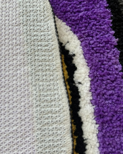Purple lighter rug