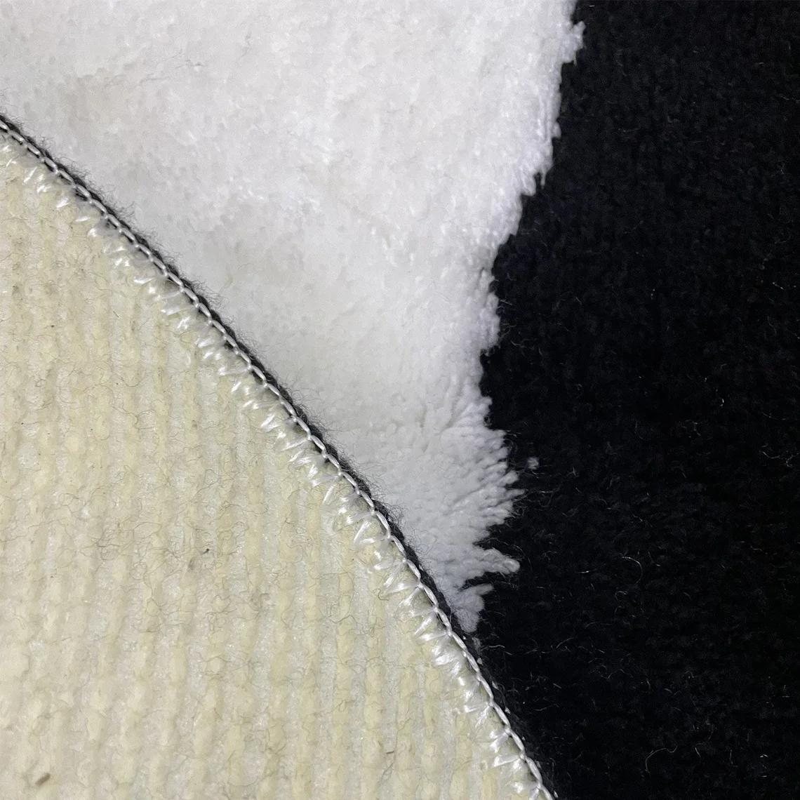 Yin and yang rug